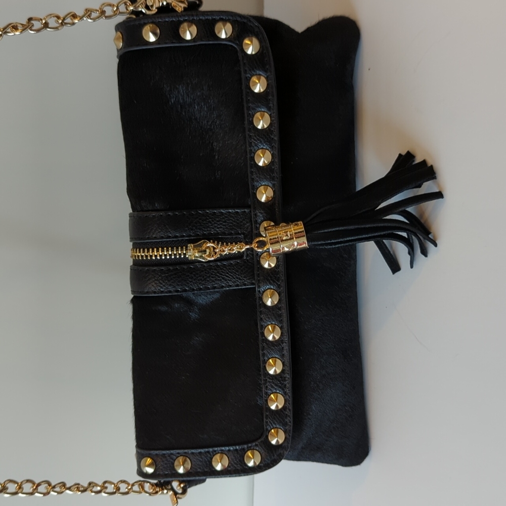 Sondra Roberts brand new black clutch